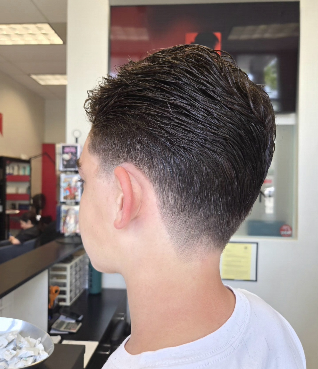 Boy's Faded Cut
