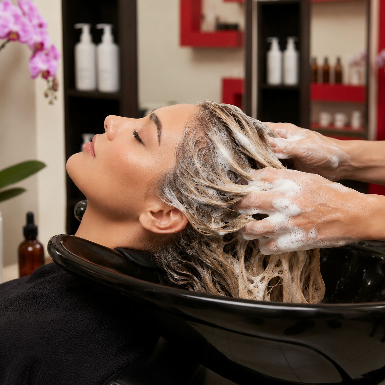 Styling Prep Hair Wash (Add-On)
